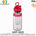 Bouteille d&#39;eau infuseur en plastique de fruit de 32oz Tritan BPA (HDP-0522)